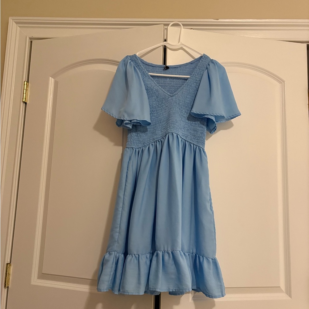 Adorable Sky Blue Dress